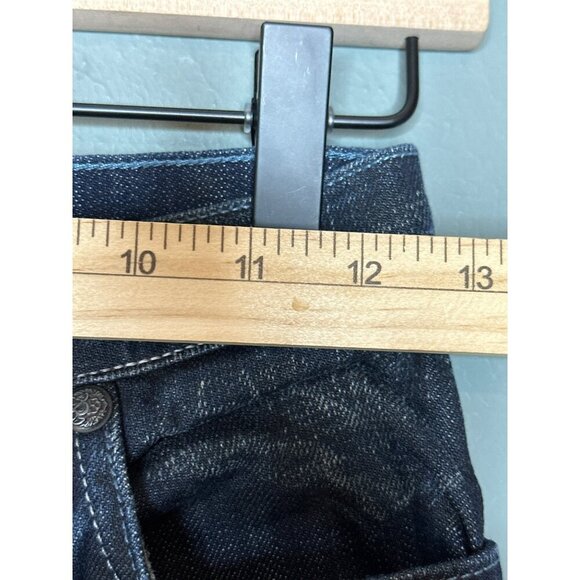 Rock & Republic Women's 10 Bernie Bootcut Dark Wash Distressed - Picture 7 of 14